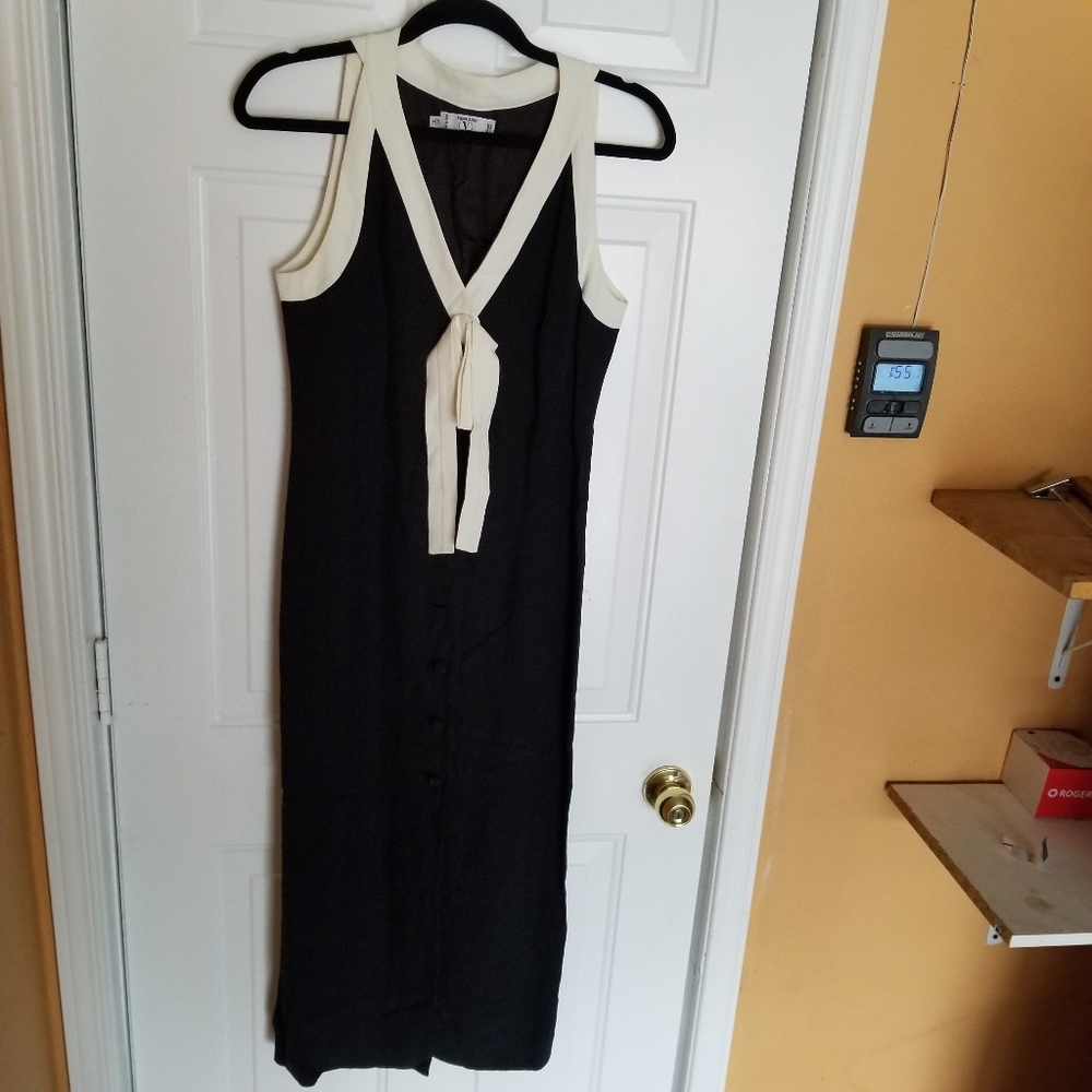 Valentino button down dress